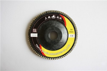 棕剛玉，125塑蓋百葉片反面